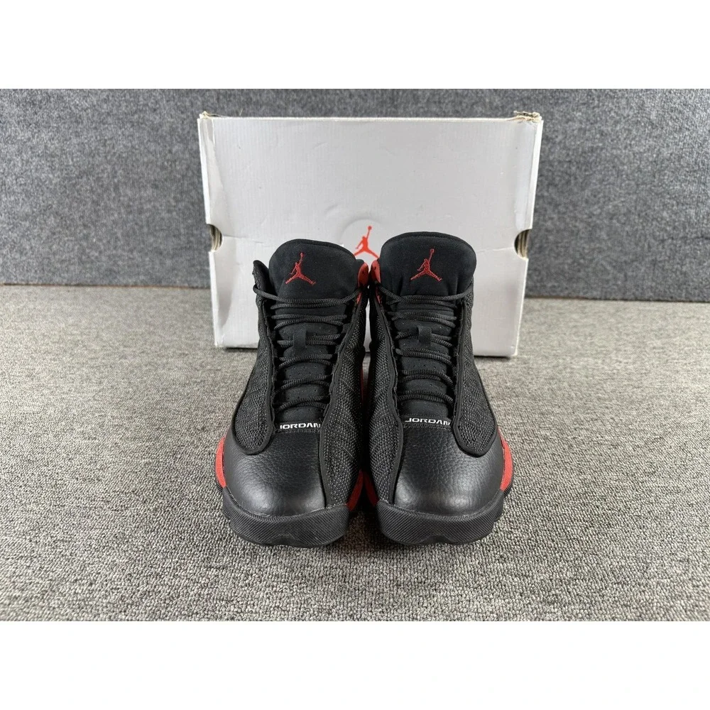 Jordan Air Jordan 13 Retro Bred Shoes Mens 9.5 Black Red Basketball 414571 004